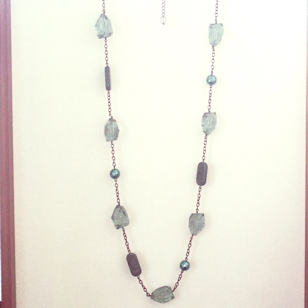 Blue Ice Necklace